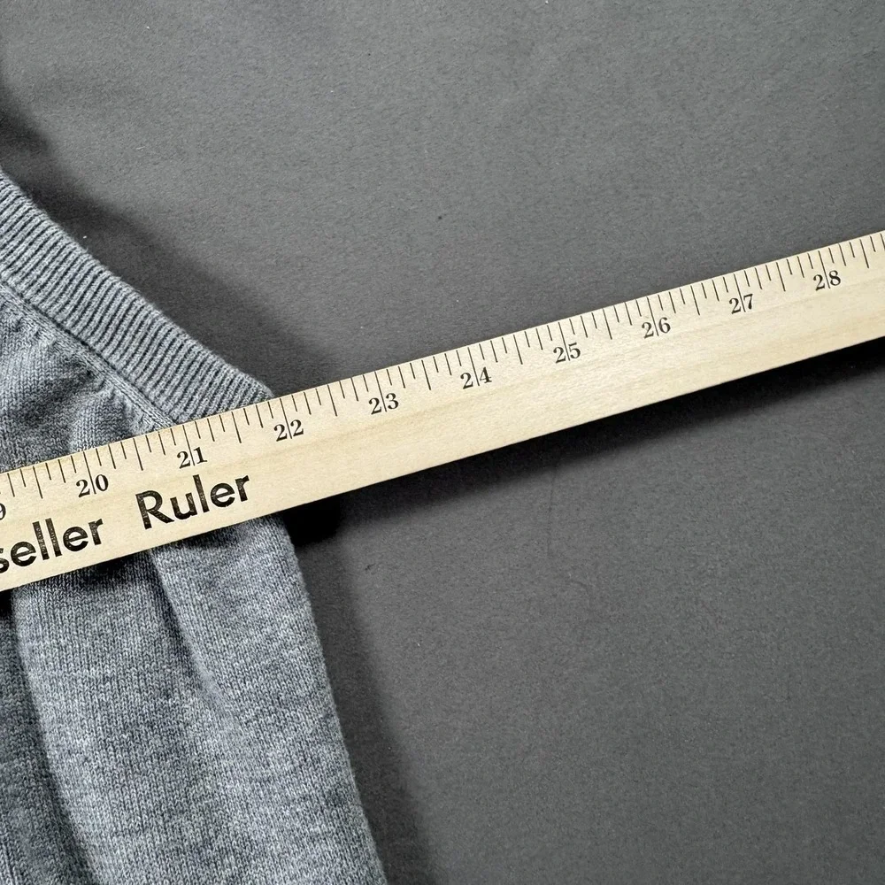 Bobby Jones Sweater Vest Mens Large Gray Quarter Zip‎ Argyle Pima Cotton Golf